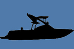 barco wakeboard icono