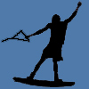 Wakeboard icono